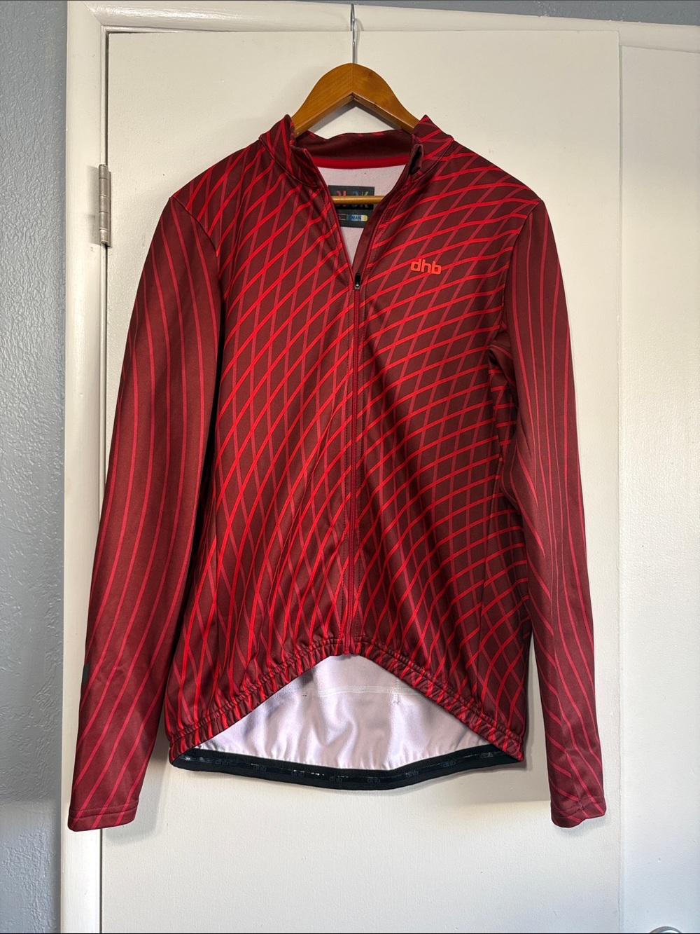 Dhb Blok Men’s Cycling Long Sleeve Zip Up